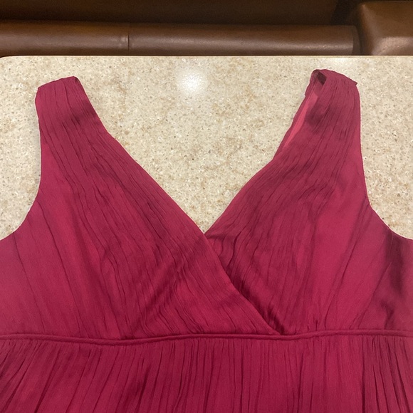 NWT J. Crew Silk SOFIA Raspberry Colored Dress Size 8 Petite - Picture 4 of 10